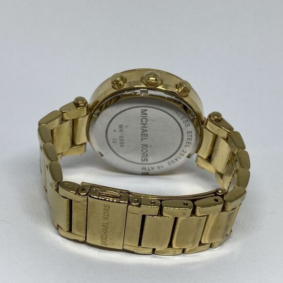 Michael Kors Parker MK5354 Womens Stainless Steel Analog Dial Quartz Watch UC802 - Picture 10 of 12